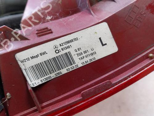 Left taillight MERCEDES-BENZ E-CLASS (W212) E 220 CDI / BlueTEC (212.001, 212.002) | BP39567157C34  - Image 9