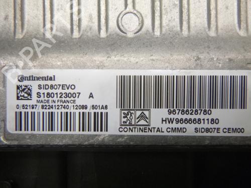Engine control unit (ECU) PEUGEOT 508 SW I (8E_) 1.6 HDi | BP38809263M57 - Image 3