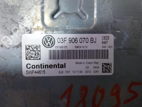 Engine control unit (ECU) VW GOLF VI (5K1) 1.2 TSI | BP38813701M57 - Image 3
