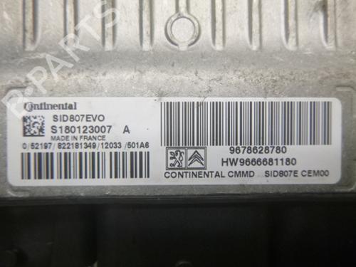 Engine control unit (ECU) PEUGEOT 508 I (8D_) 1.6 HDi | BP38804039M57 - Image 3