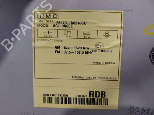 Radio HYUNDAI i30 (GD) 1.6 CRDi | BP39767298E6 - Image 6