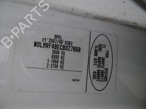 Left sun visor OPEL MOVANO B Van (X62) 2.3 CDTI FWD (FV) | BP38811504I1 - Image 8