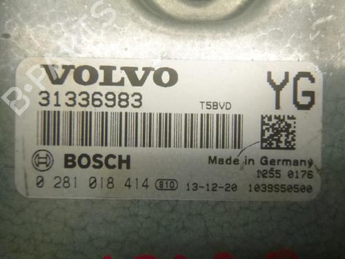 Engine control unit (ECU) VOLVO S80 II (124) D5 | BP38807297M57 - Image 3