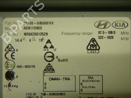 Radio KIA RIO IV (YB, SC, FB) 1.25 | BP38805932E6  - Image 5