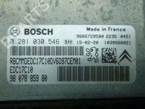 Engine control unit (ECU) PEUGEOT PARTNER Tepee 1.6 HDi 90 | BP38802714M57 - Image 3
