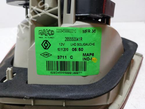 Left tailgate light RENAULT FLUENCE (L3_) 1.5 dCi (L30S) | BP38807742C79 - Image 4
