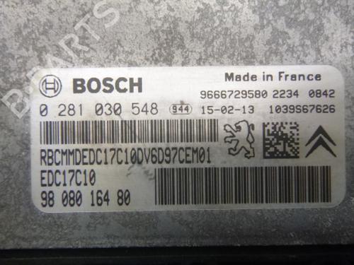 Engine control unit (ECU) PEUGEOT PARTNER Tepee 1.6 HDi 90 | BP38813015M57 - Image 3