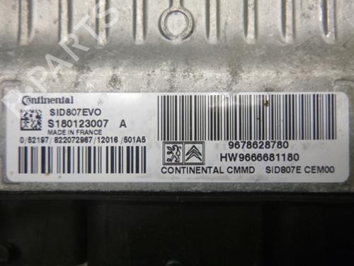 Engine control unit (ECU) PEUGEOT 508 I (8D_) 1.6 HDi | BP38803008M57 - Image 3