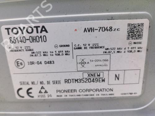 Radio TOYOTA AYGO (_B4_) 1.0 VVTi (KGB40) | BP38808404E6 - Image 7