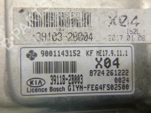 Engine control unit (ECU) KIA VENGA (YN) 1.4 CVVT | BP38813196M57 - Image 3
