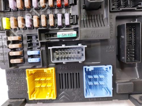 Fuse box CITROËN JUMPY III Van (V_) 1.6 BlueHDi 95 | BP38814580E1 - Image 4