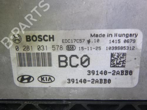 Engine control unit (ECU) HYUNDAI i30 (GD) 1.6 CRDi | BP38804485M57 - Image 3