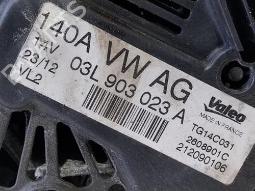 Alternator VW GOLF PLUS V (5M1, 521) 1.6 TDI | BP38807519M7  - Image 6