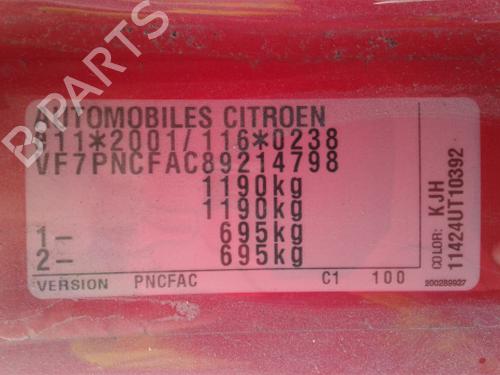 Control unit CITROËN C1 (PM_, PN_) 1.0 | BP38805540M11 - Image 25