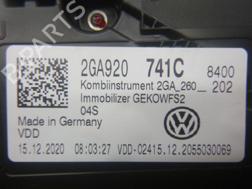 Instrument cluster VW T-ROC (A11, D11) 2.0 TDI SCR | BP38806183C47 - Image 3