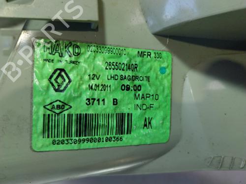 Right taillight RENAULT FLUENCE (L3_) 1.5 dCi (L30D, L30L, L306, L33F, L33L, L33M, L33V, L33W) | BP38811785C35 - Image 6