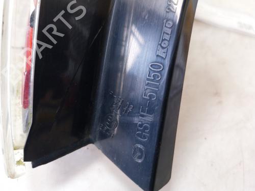 Left taillight MAZDA 6 Saloon (GH) 1.8 MZR | BP38810618C34 - Image 7