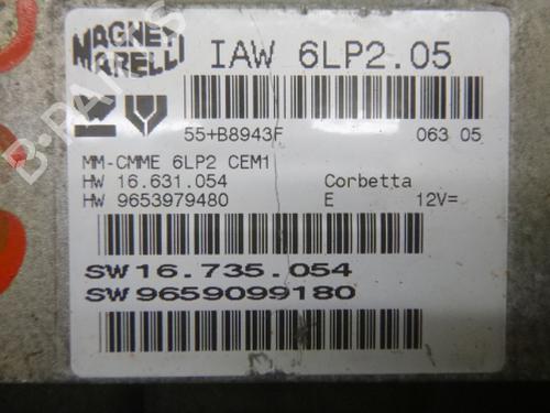 Engine control unit (ECU) CITROËN C4 I (LC_) 1.6 HDi | BP38813384M57 - Image 3