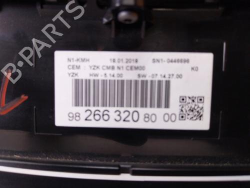 Instrument cluster CITROËN JUMPY III Van (V_) 1.6 BlueHDi 95 | BP38814586C47 - Image 8