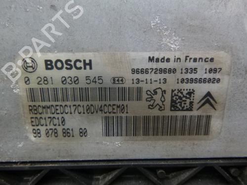 Engine control unit (ECU) PEUGEOT 2008 I (CU_) 1.4 HDi | BP38808531M57 - Image 2