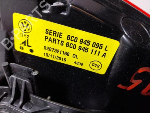 Left taillight VW POLO VI (AW1, BZ1, AE1) 1.0 | BP38807428C34  - Image 5