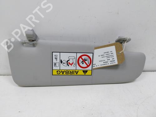 Used Left sun visor Left sun visor FIAT PANDA (312_, 319_) 1.0 Mild Hybrid (312.PYD1B) (69 hp) 38801960 38801960