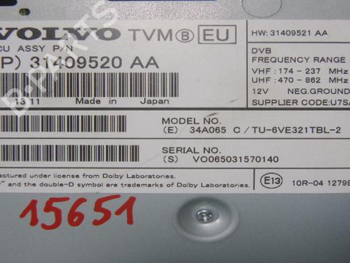 Electronic module VOLVO V60 I (155) D5 AWD | BP38803090M83 - Image 4