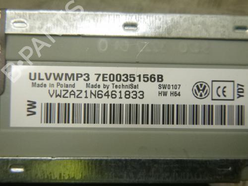 Radio VW TRANSPORTER T5 Van (7HA, 7HH, 7EA, 7EH) 2.0 BiTDI 4motion | BP38813996E6 - Image 6