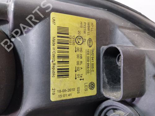 Left headlight VW GOLF PLUS V (5M1, 521) 1.6 TDI | BP38814777C28 - Image 6