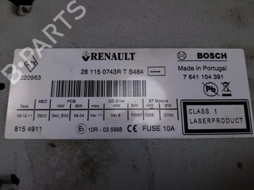 Radio RENAULT FLUENCE (L3_) 1.5 dCi (L30S) | BP38807392E6 - Image 7