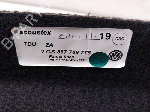 Rear parcel shelf VW POLO VI (AW1, BZ1, AE1) 1.0 | BP39247778C85  - Image 6