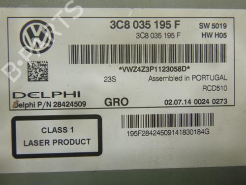 Radio VW PASSAT B7 (362) 1.6 TDI | BP38805612E6 - Image 6