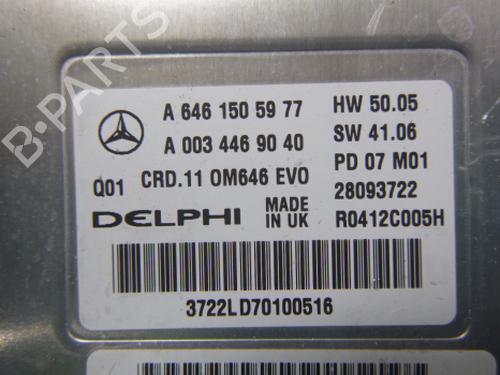 Engine control unit (ECU) MERCEDES-BENZ E-CLASS (W211) E 220 CDI (211.008) | BP38805323M57 - Image 3