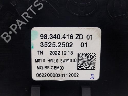 Climate control PEUGEOT PARTNER Box Body/MPV (K9) 1.5 BlueHDi 100 | BP38805171I5  - Image 10