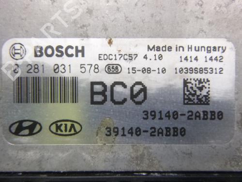 Engine control unit (ECU) HYUNDAI i30 (GD) 1.6 CRDi | BP38807934M57 - Image 3