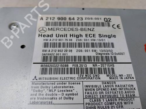 Radio MERCEDES-BENZ E-CLASS (W212) E 220 CDI / BlueTEC (212.001, 212.002) | BP39567155E6 - Image 7