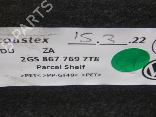 Rear parcel shelf VW POLO VI (AW1, BZ1, AE1) 1.0 TSI | BP38810996C85 - Image 4