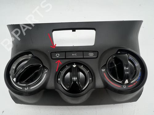 Climate control PEUGEOT 2008 I (CU_) 1.2 VTi | BP39672603I5 - Image 2