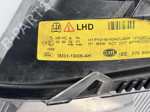 Left headlight FORD FOCUS C-MAX (DM2) 1.6 Ti | BP39679298C28 - Image 3