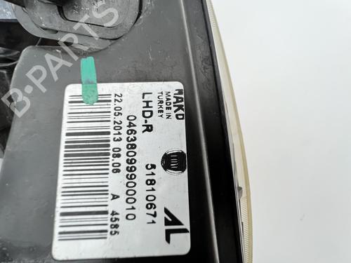 Right headlight FIAT DOBLO Cargo (263_) 1.3 D Multijet | BP39680953C29 - Image 3