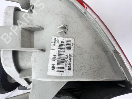 Left taillight PEUGEOT 2008 I (CU_) 1.2 VTi | BP39678437C34 - Image 4