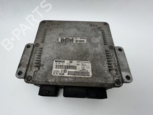 Used Engine control unit (ECU) Engine control unit (ECU) PEUGEOT 607 (9D, 9U) 2.2 HDi (133 hp) 39673650 39673650