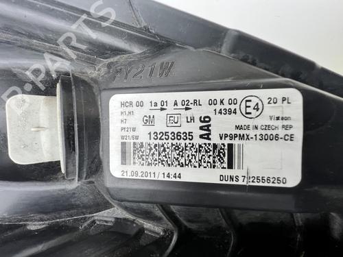 Left headlight OPEL MERIVA B MPV (S10) 1.3 CDTI (75) | BP40187337C28 - Image 9
