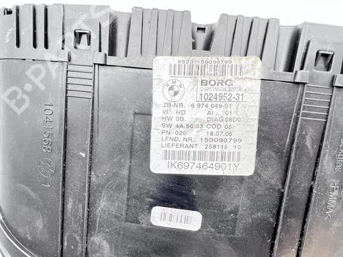 Instrument cluster BMW 1 (E87) 116 d | BP39672069C47 - Image 3