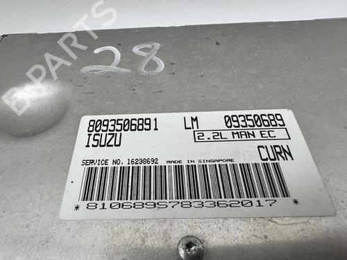 Engine control unit (ECU) OPEL FRONTERA B (U99) 2.2 i (6B_ZC, 6B_VF, 6B_66, 6B_76) | BP39679041M57 - Image 7