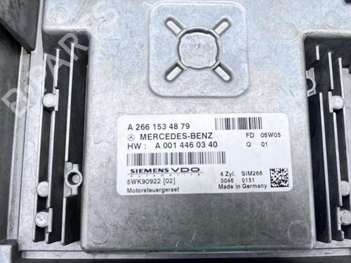 Engine control unit (ECU) MERCEDES-BENZ A-CLASS (W169) A 150 (169.031, 169.331) | BP39677702M57 - Image 2