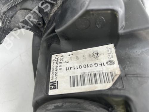 Left headlight OPEL ASTRA J (P10) 1.7 CDTI (68) | BP39669625C28 - Image 3