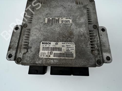 Engine control unit (ECU) PEUGEOT 607 (9D, 9U) 2.2 HDi | BP39673650M57 - Image 3