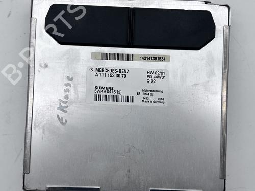 Used Engine control unit (ECU) Engine control unit (ECU) MERCEDES-BENZ C-CLASS T-Model (S203) C 200 Kompressor (203.245) (163 hp) 39678241 39678241