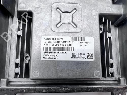 Engine control unit (ECU) MERCEDES-BENZ A-CLASS (W169) A 150 (169.031, 169.331) | BP39677098M57 - Image 2